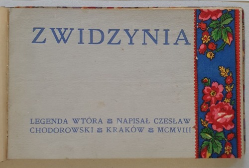 Chodorowski Czesław – Zwidzynia, 1908