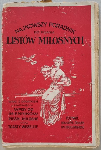Najnowszy poradnik do pisania listów miłosnych, 1914 [Wydanie III, br. 8 str.]