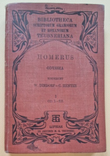 /greka/ Homer: Odyssea. Bibliotheca Teubneriana, 1912.