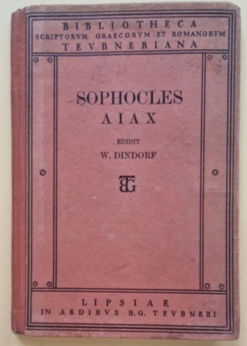 /greka/ Sofokles: Aiax. Bibliotheca Teubneriana, 1912.