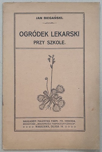 Biegański Jan - Ogródek Lekarski przy szkole, 1922