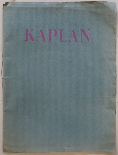 Kaplan Anatoli - Lithographien zu jüdischen Dichtungen und Liedern, 1965
