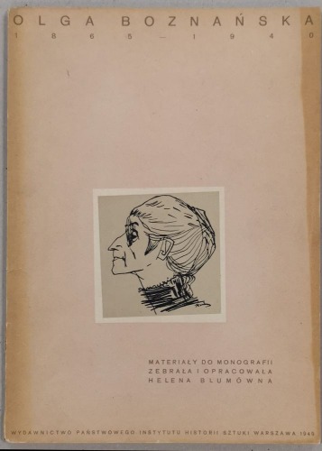 Blum H. - Olga Boznańska 1865-1940 : materiały do monografii
