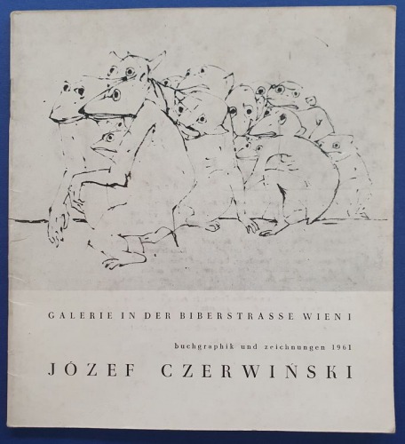 Czerwiński Józef, katalog wystawy, 1961