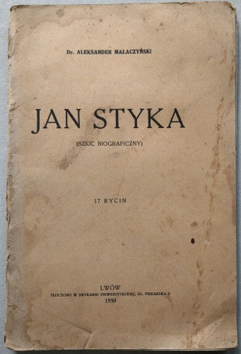 Aleksander Małaczyński "Jan Styka"