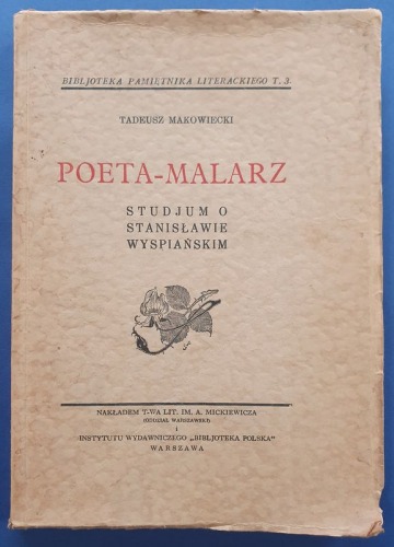 Makowiecki Tadeusz - Poeta - Malarz, 1935