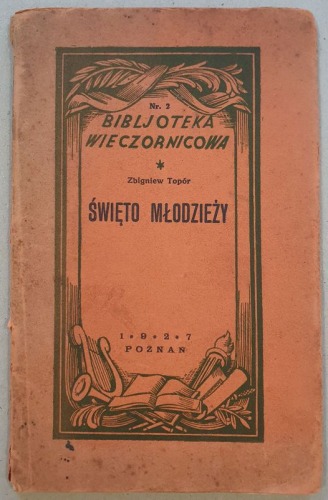 Topór Zbigniew – Święto młodzieży, 1924