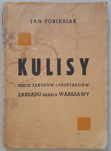 Tobiesiak Jan – Kulisy, 1939.