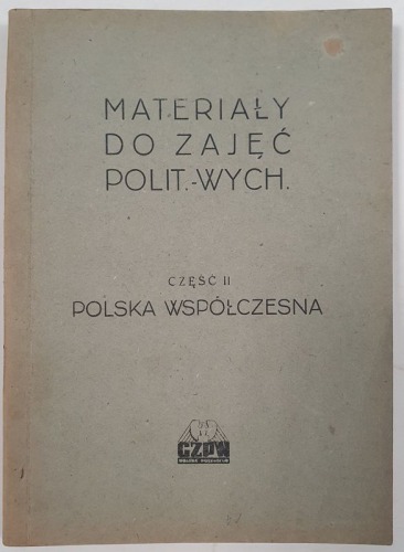 Materiały do zajęć polit. - wych., 1946