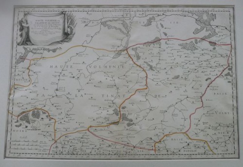 Ukraine - West Volhynia, Sanson, 1665