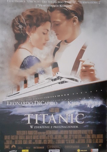 Titanic, 1998,oryginalny plakat filmowy