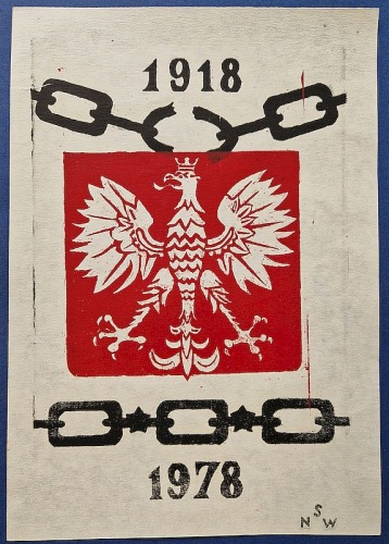 [Plakat] 1918 - 1978 [pierwszy plakat ROPCiO, 60-lecie odzyskania niepodległości]