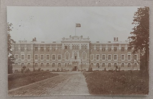 Akademia Rolnicza w Datnowie, fotografia pocztówkowa z 1928 roku