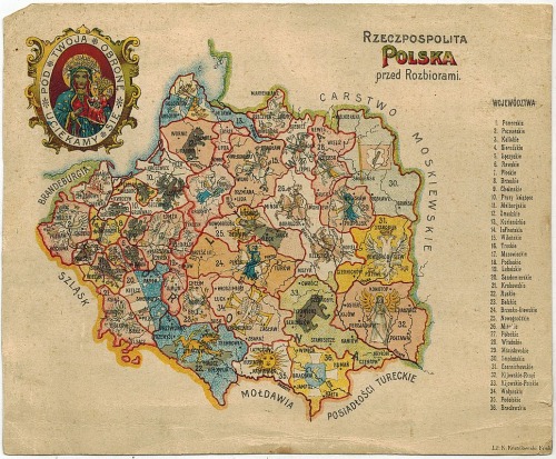 Rzeczpospolita Polska przed Rozbiorami [1907, Saryusz-Wolski, lit. K.Kranikowski]