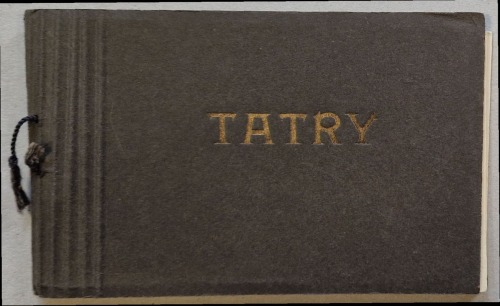 Tatry [Album, 10 pocztówek z 1929 r., Wydawnictwo Sztuka, Kraków]