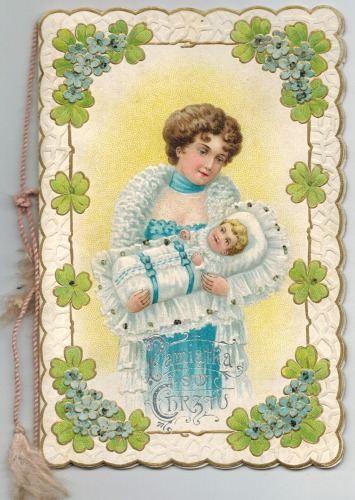 Pamiątka św. Chrztu, 1906 rok.