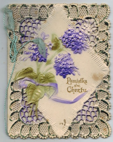 Pamiątka św. Chrztu, 1907 rok