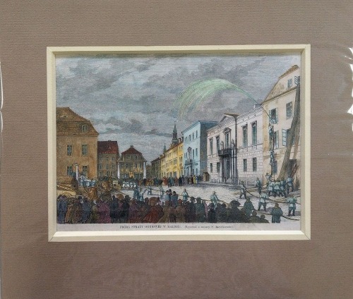 Kalisz - próba straży ogniowej.