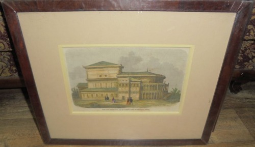 Teatr Letni w Ogrodzie Saskim , 1870 r. - 2 grafiki